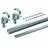 Hettich WingLine L Schiebetürbeschlag Weiß 9239310