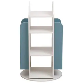 Home Deluxe Kinderregal Juna 60 x 60 x 105,3 cm MDF blau