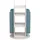 Home Deluxe Kinderregal Juna 60 x 60 x 105,3 cm MDF blau