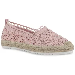 Damen Espadrilles in Rosa