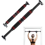 Goplus Klimmzugstange Schwarz 65-100 cm