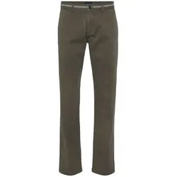 HECHTER PARIS Herren Chino-Hose modische Business-Hose mit Eingrifftaschen 87593824 Khaki - W31/L34