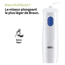 Braun MultiQuick 1 MQ10.202M Stabmixer