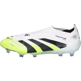 adidas Predator Elite LL FG - Ftwr White/Core Black/Lucid Lemon / 43 1⁄3