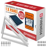 2x PV Solar Modul Halter Wand Dach Boden Balkonkraftwerk Balkongeländer 118 cm