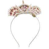 Harreif Meerjungfrau Krone Meereswelten Muscheln Perlen Kopfschmuck Fasching Neu