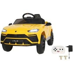 Elektro-Kinderauto JAMARA "Ride-on Lamborghini Urus", gelb, Elektro-Kinderfahrzeuge, KinderB:65cm H:52cm T:105cm, B:65cm H:52cm T:105cm
