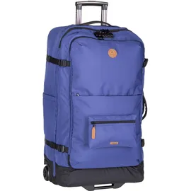 Cabaia Soft Suitcase Essentials Trolley L 2-Rollen 80 cm / 110 l blau