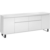 MCA Furniture Sideboard AUSTIN Sideboard«, Türen mit Dämpfung weiß - Maße cm, B: 191 H: 74 T: 40.0
