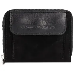 Cowboysbag Wallet Calmar Geldbörse Leder 12.5 cm black-black Schwarz Damen 