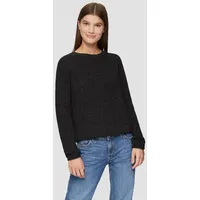 QS Strickpullover | schwarz - XS