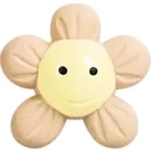 Brunnen Radiergummi Happy Hippie 3D farbsortiert, 1 St.