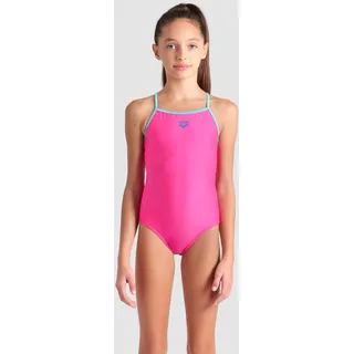 Arena Badeanzug Light Drop-Back Einfarbig - Freak Rose-water-water-water - 140