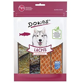 Dokas Dog Lachs in Streifen für Hunde - Bundle - x 100g