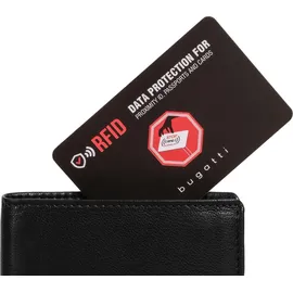 Bugatti Black Magic Geldbörse unisex Leder schwarz