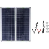40-w-tragbares, Faltbares Polykristallines Solarpanel Für Camping, Autos Und Wandern