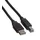 Roline USB 2.0 Kabel, Typ A-B, schwarz, 3 m