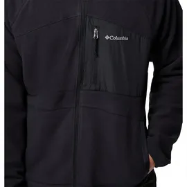 Columbia Fast Trek Overlay Fleecejacke Schwarz M