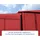 Hörmann Kaminholzregal Elegant Typ 2 Metall 181 x 103 x 198 cm Purpurrot