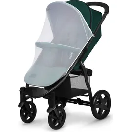 lionelo Annet Buggy bis 22 kg mit Liegefunktion, Kinderwagen klein zusammenklappbar mit Zubehör, Eva-Schaum-Räder, Moskitonetz, Fußdecke Getränkehalter, Korb