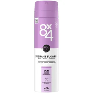 8X4 Vibrant Flower Deo Spray 150 ml