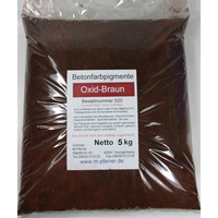 Pigmentpulver Braun, Oxidfarbe Betonfarbe (5 kg)