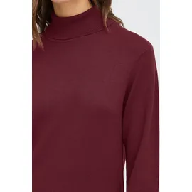 Oxmo Rollkragenpullover Rot S