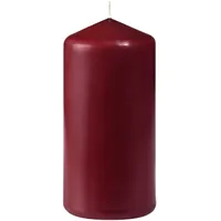 Duni Stumpenkerzen 100 x Ø 50 mm 20 Std. Bordeaux, 60 Stk/Krt (6 x 10 Stk)