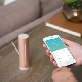 Netatmo Smarter Raumluftsensor Rosa