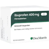 DocMorris Ibuprofen 400mg Filmtabletten 50 St