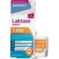Sanotact Laktase 7.000 Direkt Mini-Tabletten 90 St.
