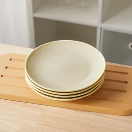 JIWOO Dessertteller Ø19,5 cm Braun 4er Set