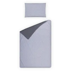 Bestgoodies Kinder Betten-Set inkl. Bettwäsche 100x135cm / 40x60cm - Punkte