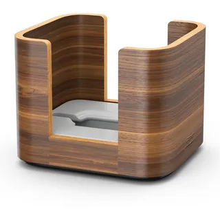 TORK Xpressnap Snack Serviettenspender / N10 Tischspender in Walnuss für Spenderservietten / 1 x 11,6 x 13,6 cm (H x B x T)