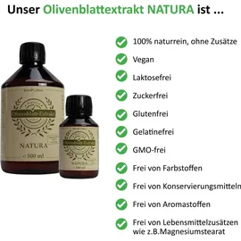 sinoplasan gmbh Olivenblatt-Extrakt Natura 100% naturrein Flüssig 100 ml