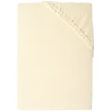 Carpe Sonno Spannbettlaken Teddy-Plüsch 90 x 200 cm beige