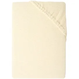 Carpe Sonno Spannbettlaken Teddy-Plüsch 90 x 200 cm beige