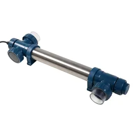 AquaForte Midi Power UVC 75 Watt, kurze Lampen und Edelstahlgehäuse, maximaler Durchfluss von 20m3 pro Stunde, für einen klaren Teich mit gesunden