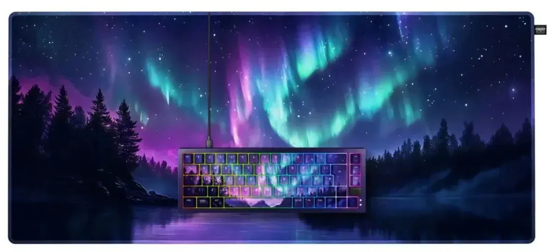 CHERRY NORTHERN LIGHT Bundle Tastatur Haus USB QWERTZ Deutsch Mehrfarbig