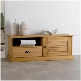 Idimex Veneta TV-Lowboard 106x40x40 cm Braun Holz