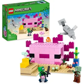 LEGO Minecraft Das Axolotl-Haus 21247