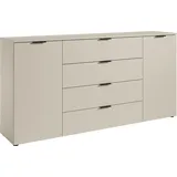 HBZ Linz Kommode 180 x 90 x 40 cm Beige