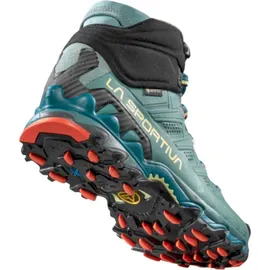 La Sportiva Ultra Raptor II Mid Leather GTX Damen Juniper/Carbon 38 1/2