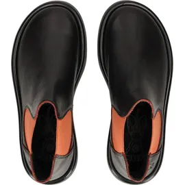 Fly london Stiefelette in Schwarz/Rot - Gr.: 42