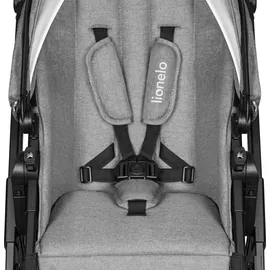 lionelo BIANKA Kinderwagen 3 in 1 bis 22 kg Babywanne Autositz Zusammenlegbar, Reise-System, Einstellung der Rückenlehne, Räder 360o Stoßdämpfer, Verdeck XXL