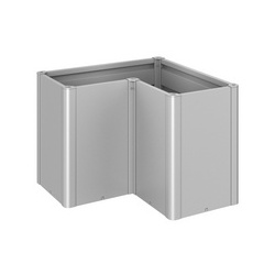 BIOHORT Pflanzbeet »Belvedere MAXI«, silber-metallic, Metall - silberfarben