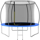 vidaXL Trampolin Set 305 cm inkl. Sicherheitsnetz blau