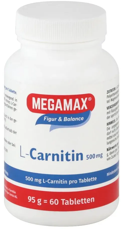 Megamax® Figur & Balance L-Carnitin 500 mg