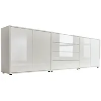 BMG Möbel Sideboard »Mailand Set 5« (Kommode Anrichte Aktenschrank),