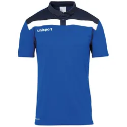 uhlsport Offense 23 Poloshirt azurblau/marine/weiss L